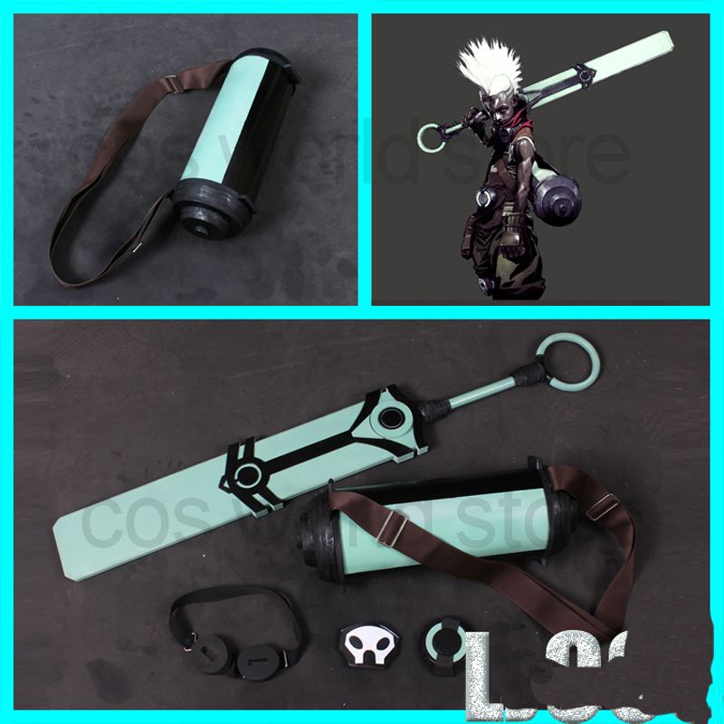Ekko Cosplay Prop - Lol ekko-ハロウィーンのパーティーのための剣,男の子のためのエロティックなアクセサリー