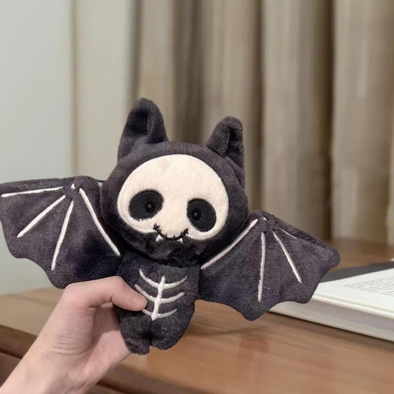 かわいいぬいぐるみスカルバットキーホルダー漫画ぬいぐるみおも - Cosplay Bat Prop のレビューと価格