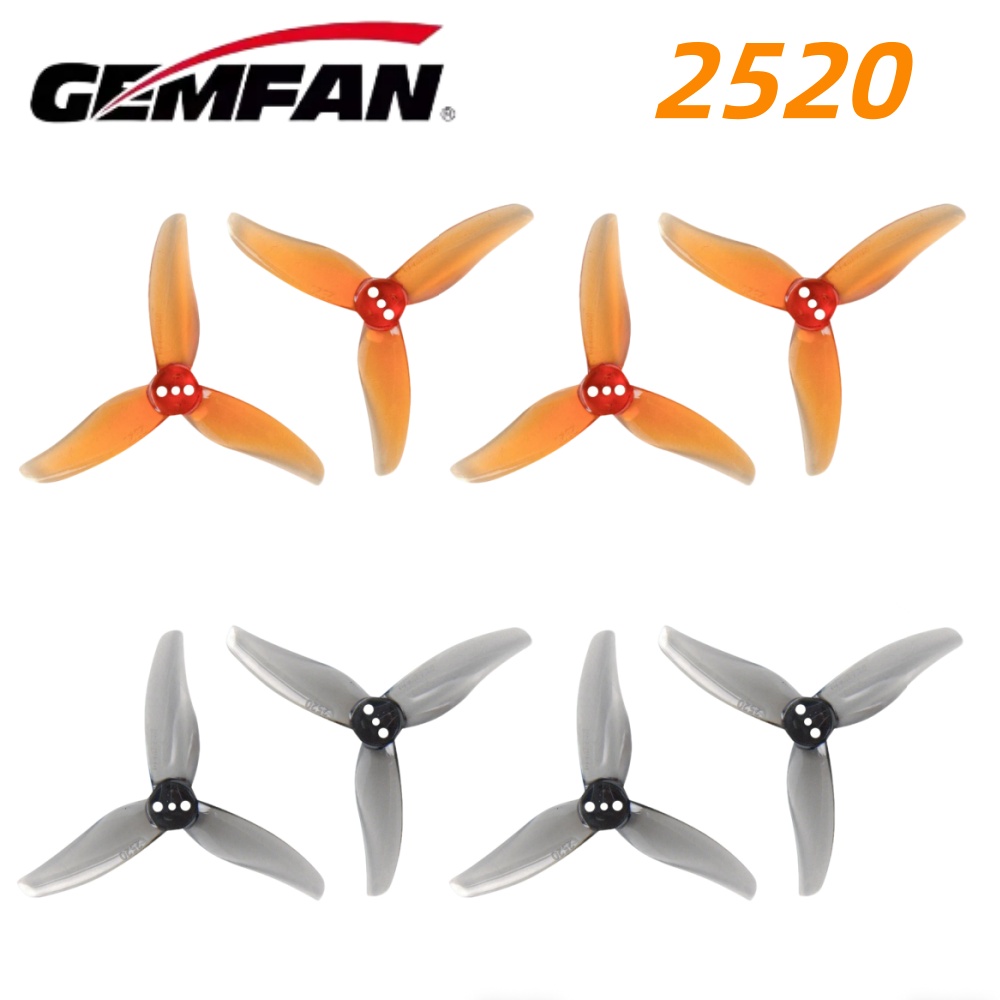 4ペア Gemfan Hurricane 2520 2.5X - Ekko Cosplay Prop のレビューと価格