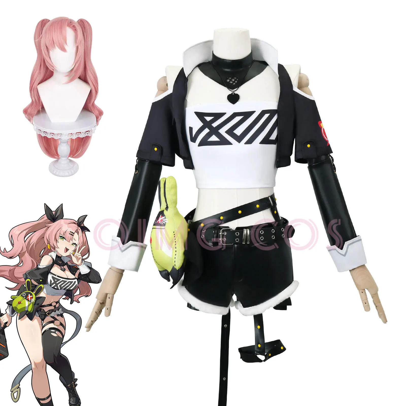 ニコール・デマラ・ゼンレス・ゾーン・ゼロコスプレ衣装制服ウィ - Prop For Cosplay のレビューと価格