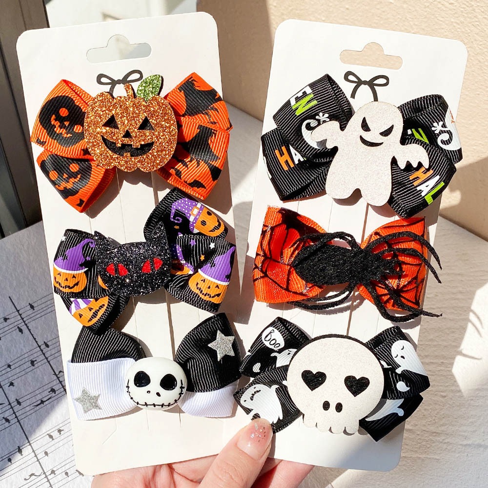 2個/セット ハロウィン ヘアアクセサリー 子供 女の子用  - Cosplay Bat Prop のレビューと価格