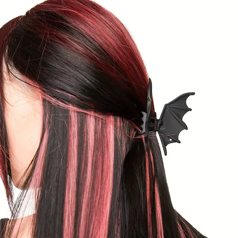 ゴシックバットヘアクリップ ハロウィン マットブラック ゴシ - Cosplay Bat Prop のレビューと価格